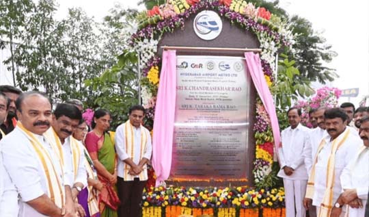 Telangana CM lays foundation stone for Rs 6,250 crore Hyderabad Airport Metro